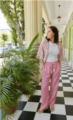 Fiji Short Sleeve Pants Set